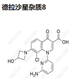 德拉沙星杂质8  C18H15ClN4O4 