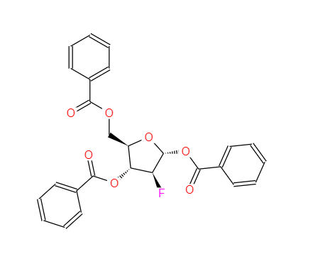 2-脱氧-2-氟-1,3,5-三苯甲酰基-alpha-D-阿拉伯呋喃糖 6级
