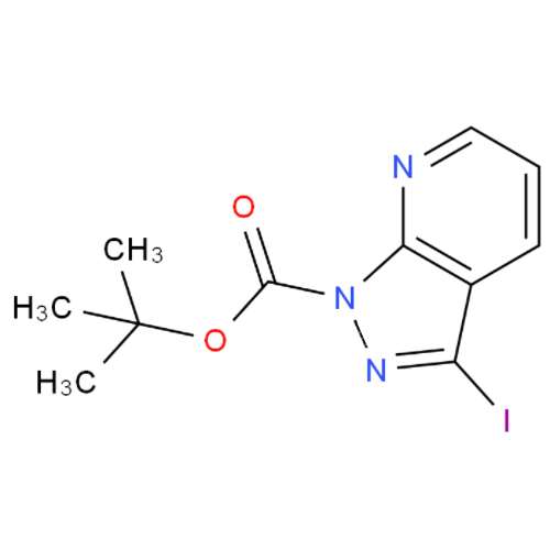 叔-丁基 3-碘-1H-吡唑并[3,4-B]吡啶-2-甲酸基酯