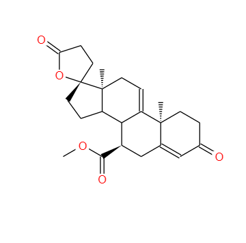 (7a,17a)-17-羟基-3-氧代-孕甾-4,9(11)-二烯-7,21-二羧酸 gamma-内酯甲酯