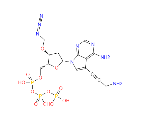 7-Deaza-7-Propargylamino-3′-Azidomethyl-dATP