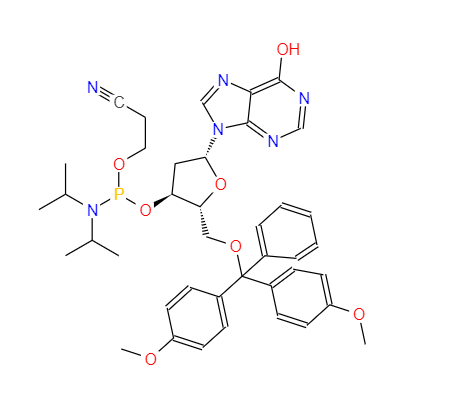 5'-O-(4,4'-二甲氧基三苯甲基)-2'-脱氧尿苷-3'-O-[O-(2-氰基乙基)-N,N'-二异丙基亚磷酰胺]