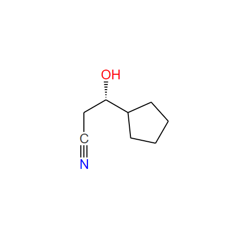 (S)-3-环戊基-3-羟基丙腈