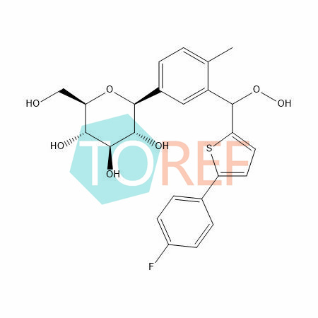 卡格列净过氧化氢杂质（卡格列净杂质8），桐晖药业提供医药行业标准品对照品杂质