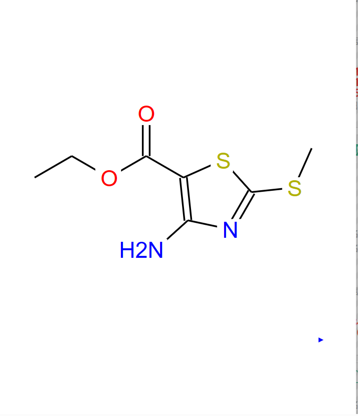 4-氨基-2-(甲硫基)噻唑-5-羧酸乙酯
