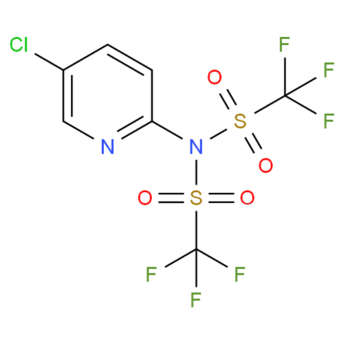 2-[N,正双(三氟甲烷烷磺酰)氨基]-5-氯吡啶