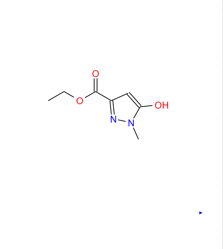 1-甲基-5-羟基-3-吡唑甲酸乙酯