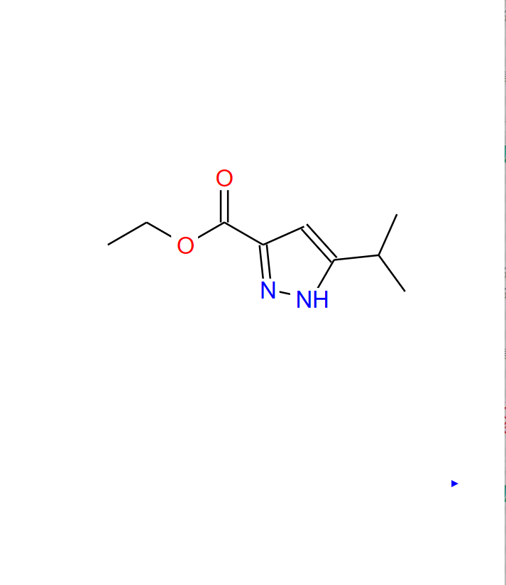 3-异丙基-1-H吡唑-5-甲酸乙酯