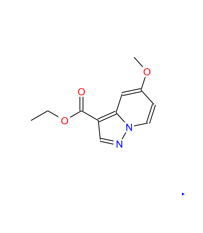 5-甲氧基吡唑并[1,5-A〕吡啶-3-甲酸乙酯