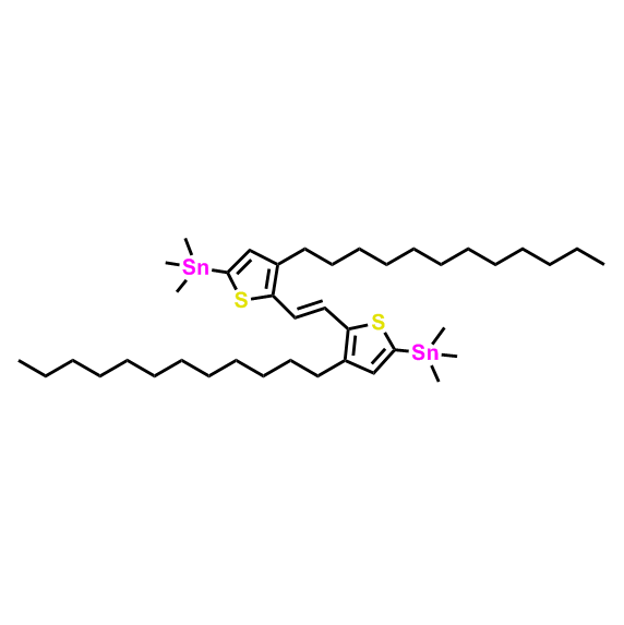 (E)-1,2-bis(5-(trimethylstannyl)-3-dodecyl-2-thienyl)ethylene