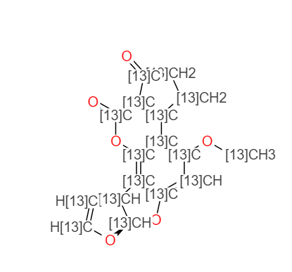 黄曲霉素B1-13C17-同位素 1217449-45-0