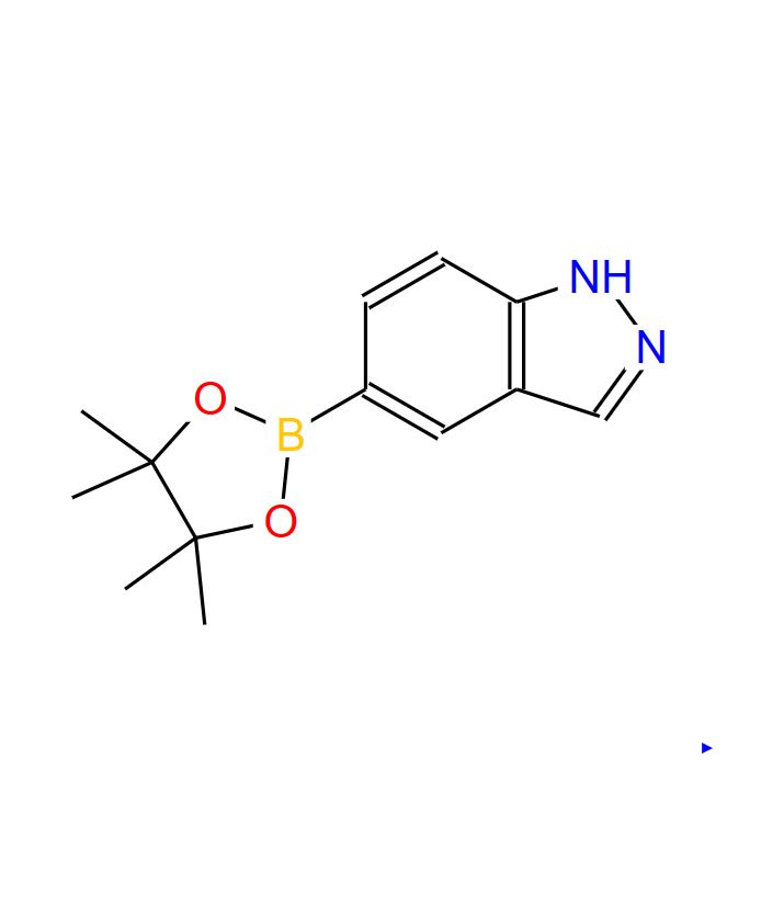 5-(4,4,5,5-四甲基-1,3,2-二杂氧戊硼烷-2-基)-1H-吲唑