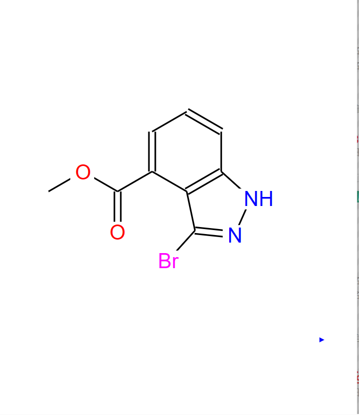 3-溴-吲唑-4-甲酸甲酯