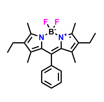 2,8-二乙基-5,5-二氟-1,3,7,9-四甲基-10-苯基-5H-4l4,5l4-二吡咯并[1,2-c:2',1'-f][1 ,3,2]二氮杂环己硼烷