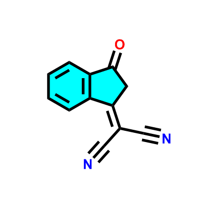 1080-74-6 ；3-(二氰基亚甲基)茚-1-酮