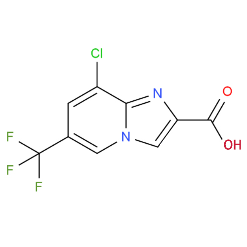 8-氯-6-(三氟甲基)咪唑并-[1,2-A]吡啶-2-羧酸
