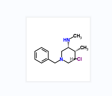 (3R,4R)-N,4-二甲基-1-(苯基甲基)-3-哌啶胺盐酸盐