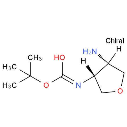 叔丁基((3R,4S)-4-氨基四氢呋喃-3-基)氨基甲酸酯