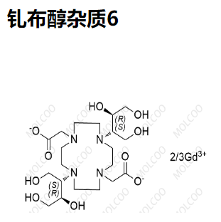 钆布醇杂质6   	C20H38N4O10.2/3Gd 