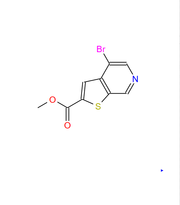 4-溴噻吩并[2,3-C]吡啶-2-羧酸甲酯