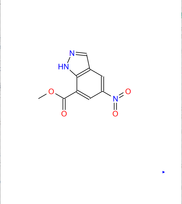 5-硝基-1H-吲唑-7-羧酸甲酯