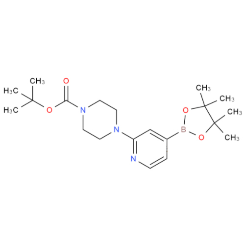 4-[4-(4,4,5,5-四甲基-[1,3,2]二氧硼烷)-吡啶]-哌嗪-1-羧酸叔丁酯