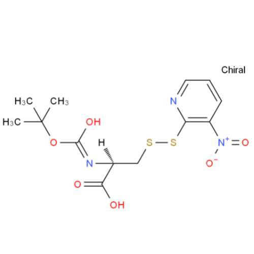 N-(叔丁氧羰基)-S-(3-硝基-2-吡啶硫基)-L-半胱氨酸