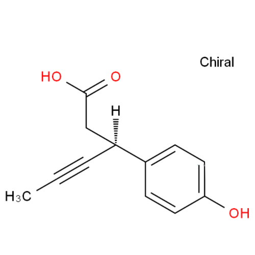 (3S)-3-(4-羟苯基)-4-已炔酸