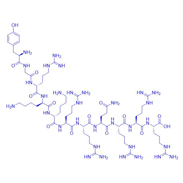 HIV-1 tat Protein (47-57) 191936-91-1.png