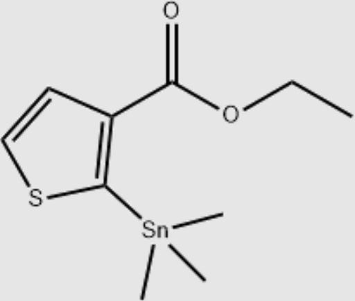 2-(三甲基锡烷基)噻吩-3-羧酸乙酯 2088760-63-6