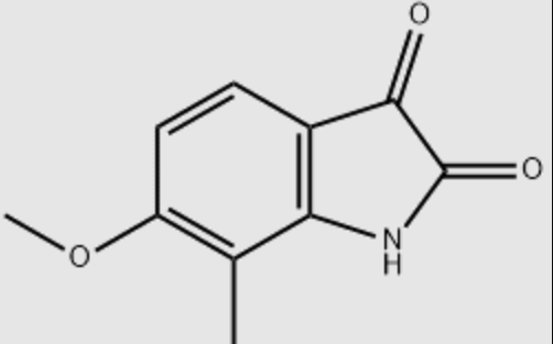 6-甲氧基-7-甲基吲哚啉-2,3-二酮