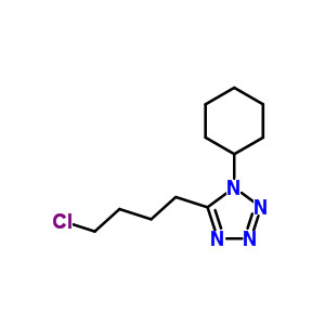 5-(4-氯丁基)-1-环己基四氮唑 有机合成 73963-42-5