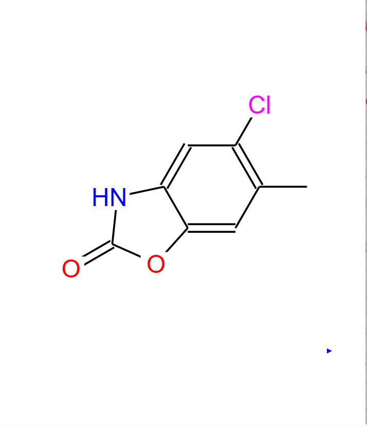 5-氯-6-甲基苯并恶唑-2（3H）酮