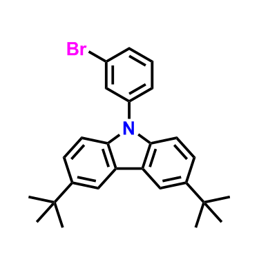 3,6-二叔丁基-9-(3-溴苯基)咔唑