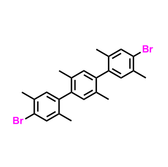 4,4''-二溴-2,2',2'',5,5',5''-六甲基-1,1':4',1''-三联苯  1382735-12-7