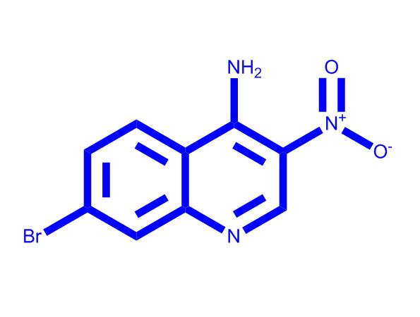 7-溴-3-硝基喹啉-4-胺