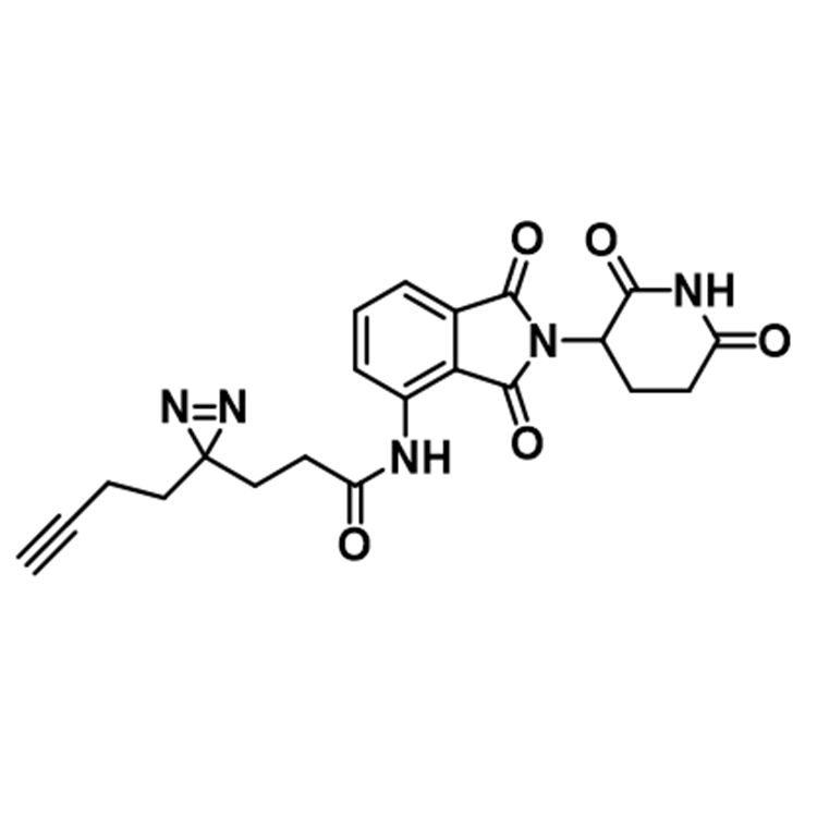 蛋白交联剂 Alkyne-Diazirine-CONH-Pomalidomide，炔烃-双吖丙啶-酰胺-泊马度胺