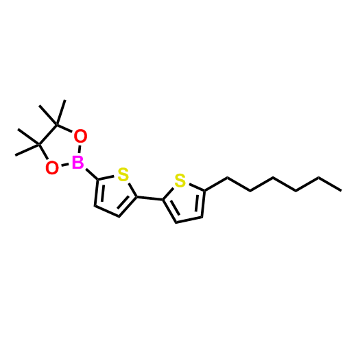 5′-己基-2,2′-并噻吩-5-硼酸频那醇酯