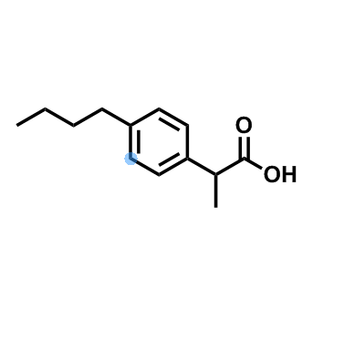 2-(4-丁基苯基)丙酸