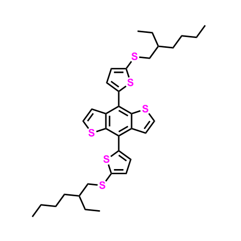 4,8-双(5-((2-乙基己基)硫代)噻吩-2-基)苯并[1,2-b:4,5-b']二噻吩