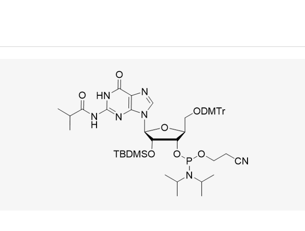 5'-O-DMTr-2'-O-TBDMS-L-G(iBu)-3'-CE