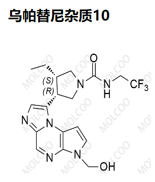 乌帕替尼杂质10   C18H21F3N6O2 