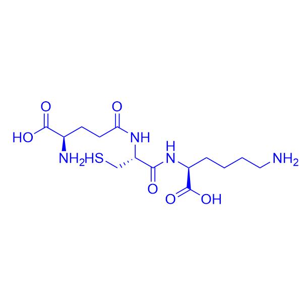 L-γ-Glutamyl-L-cysteinyl-L-lysine 128960-73-6.png