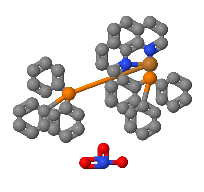 33989-10-5；(1,10-菲啰啉)双(三苯基磷)硝酸铜 二氯甲烷络合物