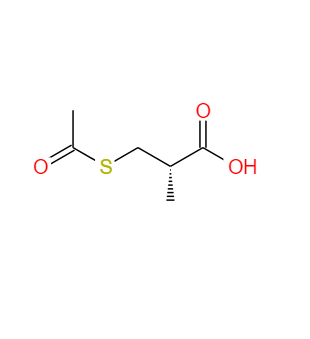 (S)-(-)-3-(硫代乙酰)-2-甲基丙酸 76497-39-7