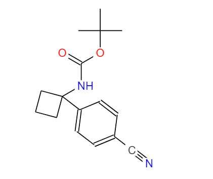 N-[1-(4-氰基苯基)环丁基]氨基甲酸叔丁酯