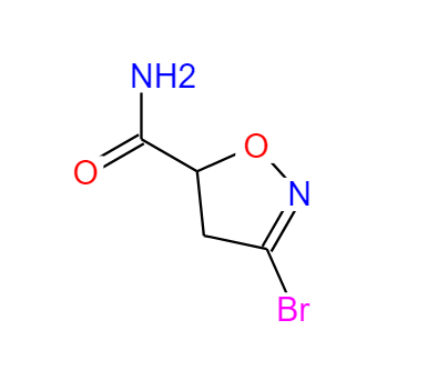 3-溴-4,5-二氢异恶唑-5-羧酸酰胺