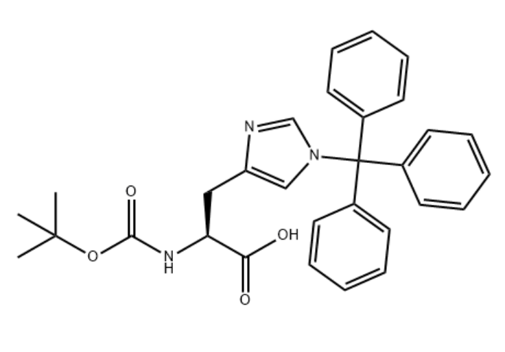 N-Boc-N'-三苯甲基-L-组氨酸