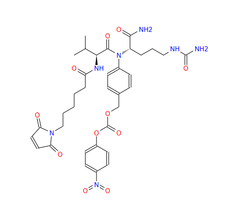 马来酰亚胺基己酰-L-缬氨酸-L-瓜氨酸对氨基苄醇 对硝基苯基碳酸脂