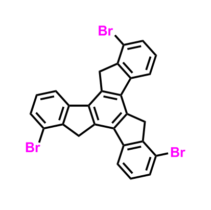 1,6,11-tribromo-10,15-dihydro-5H-diindeno[1,2-a;1',2'-c]fluorene